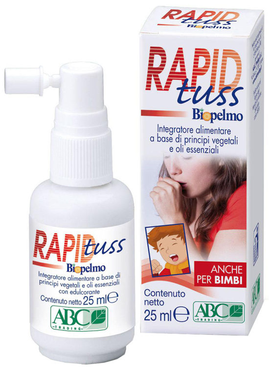 BIOPELMO RAPID TUSS SPRAY 25 ML - Farmacia De Pasquale