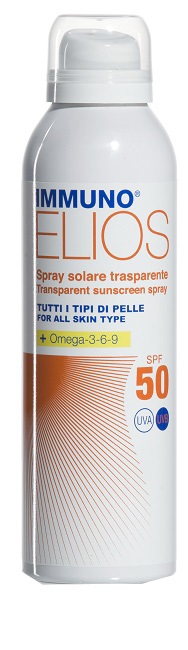 IMMUNO ELIOS SPRAY SOLARE TRASPARENTE SPF 50 150 ML - Farmacia De Pasquale