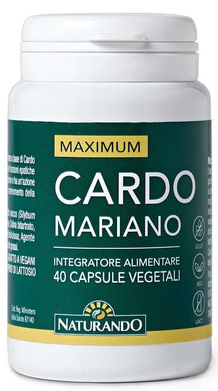 MAXIMUM CARDO MARIANO 40 CAPSULE - Farmacia De Pasquale
