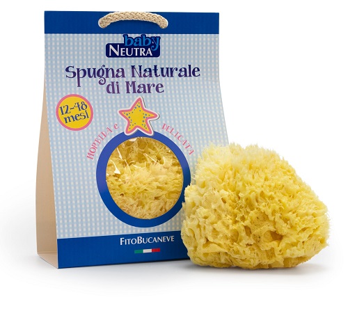 BABY NEUTRA SPUGNA NATURALE DI MARE 12/48 MESI - Farmacia De Pasquale