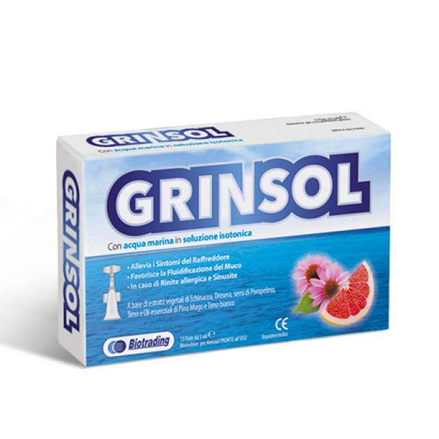 GRINSOL 15 FIALE X 5 ML - Farmacia De Pasquale