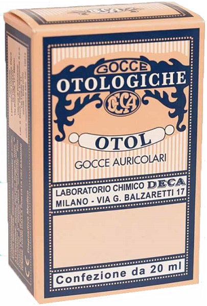 OTOL GOCCE AURICOLARI 20 ML - Farmacia De Pasquale