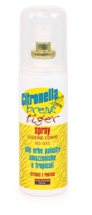 CITRONELLA BREAK TIGER SPRAY 100 ML - Farmacia De Pasquale