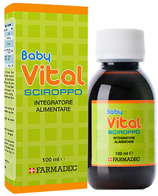 BABYVITAL SCIROPPO 100 ML - Farmacia De Pasquale