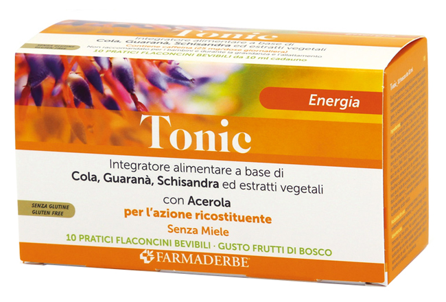 TONIC 10 FLACONCINI DA 10 ML SENZA MIELE - Farmacia De Pasquale