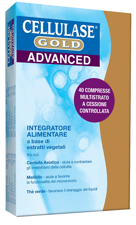 CELLULASE GOLD ADVANCE 40 COMPRESSE - Farmacia De Pasquale
