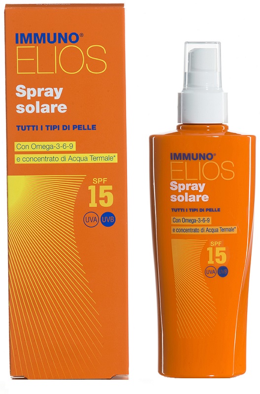 IMMUNO ELIOS SPRAY SOLARE SPF 15 200 ML - Farmacia De Pasquale