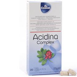 ACIDINA COMPLEX 20 TAVOLETTE - Farmacia De Pasquale