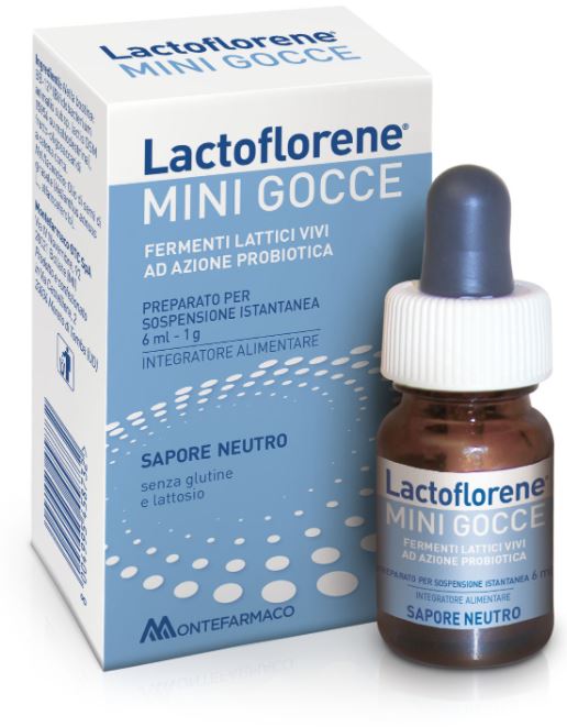 LACTOFLORENE MINI GOCCE 6 ML + BUSTINA DA 1 G - Farmacia De Pasquale