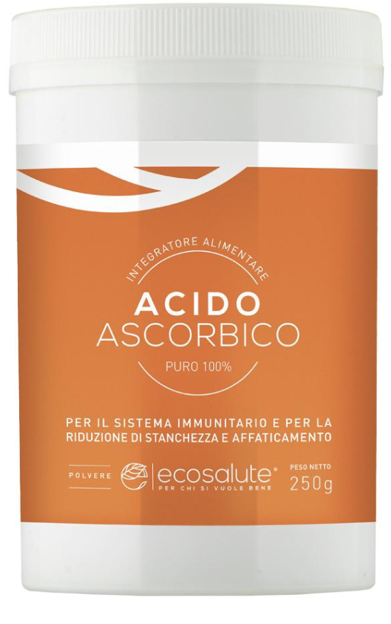 ACIDO ASCORBICO PURO 250 G - Farmacia De Pasquale