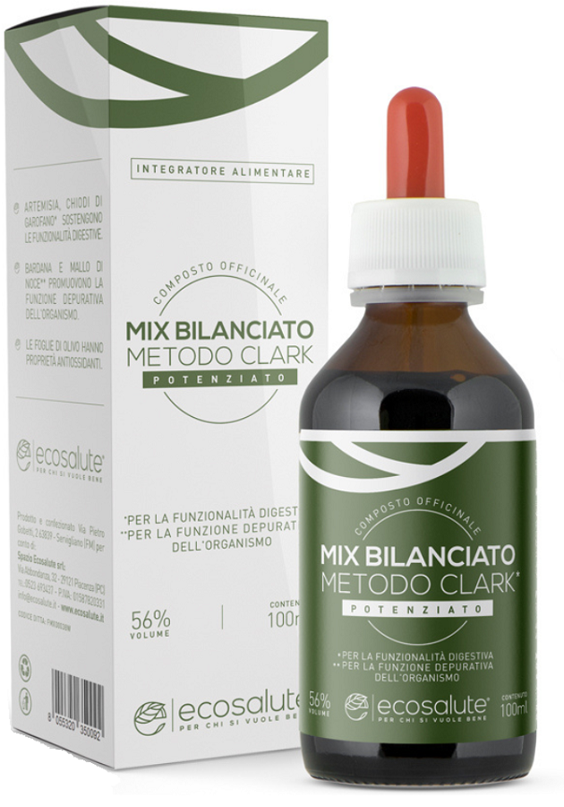 MIX BILANCIATO CLARK COMPOSTO OFFICINALE 100 ML - Farmacia De Pasquale