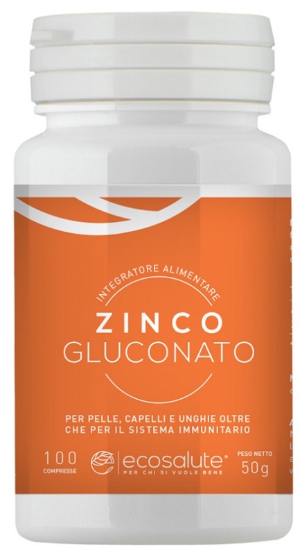 ZINCO GLUCONATO 100 COMPRESSE - Farmacia De Pasquale