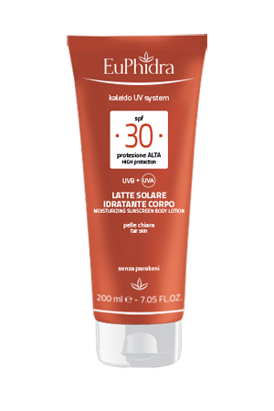 EUPHIDRA KALEIDO UV SYSTEM LATTE SOLARE CORPO 30 - Farmacia De Pasquale