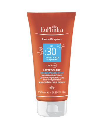 EUPHIDRA KALEIDO UV SYSTEM LATTE SOLARE DERMOPED 30 - Farmacia De Pasquale