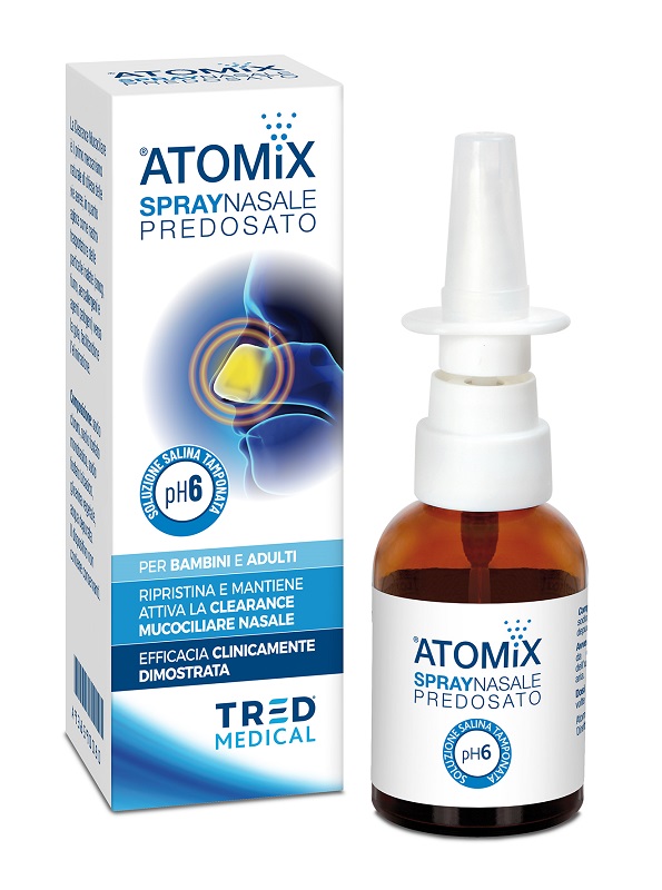ATOMIX SPRAY NASALE PREDOSATO 30 ML - Farmacia De Pasquale