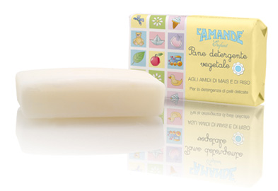 L'AMANDE ENFANT PANE DETERGENTE VEGETALE 100 G - Farmacia De Pasquale