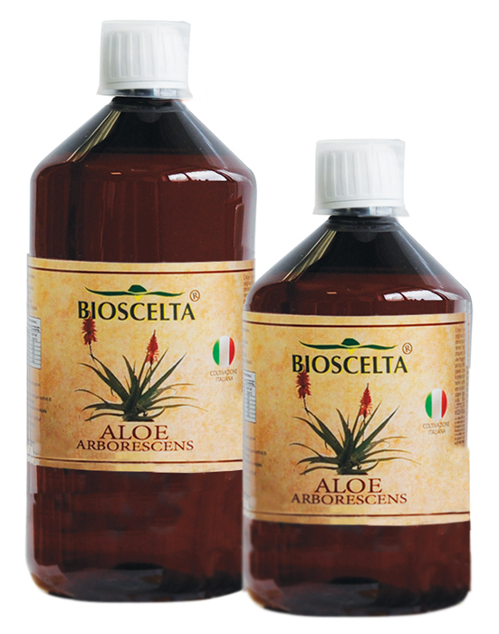 RAIHUEN ALOE ARBORESCENS PURO SUCCO BIOSCELTA 1000 ML - Farmacia De Pasquale