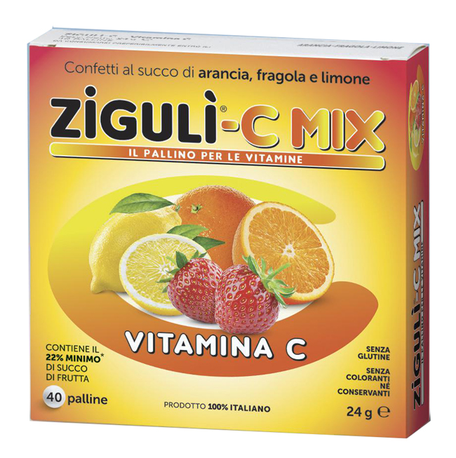 ZIGULI C MIX 40 PALLINE 24 G - Farmacia De Pasquale