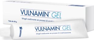 VULNAMIN MEDICAZIONE INTERATTIVA IN GEL A BASE DI AMINOACIDICOSTITUTIVI DEL COLLAGENE E SODIO JALURONATO TUBO 50 G - Farmacia De Pasquale