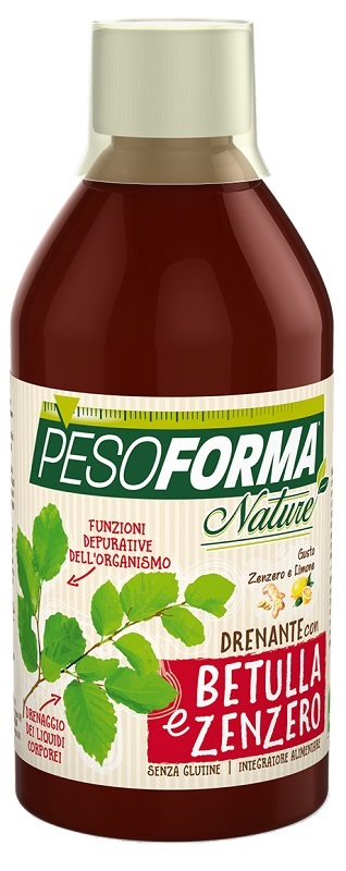 PESOFORMA NATURE DRENANTE BETULLA E ZENZERO 500 ML - Farmacia De Pasquale