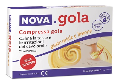 NOVA GOLA LIMONE/MIELE 20 COMPRESSE - Farmacia De Pasquale