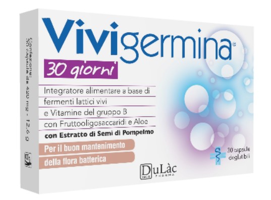 VIVIGERMINA 30GIORNI 30 CAPSULE - Farmacia De Pasquale