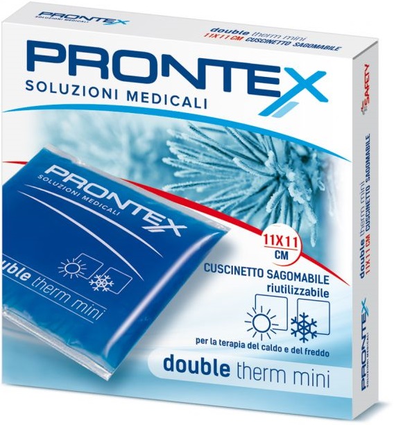 PRONTEX CUSCINETTO IN GEL RIUTILIZZABILE DOUBLE THERM 11X11CM - Farmacia De Pasquale