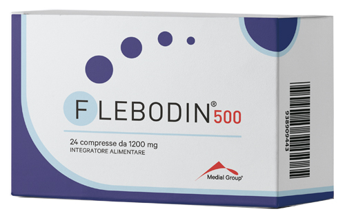 FLEBODIN 500 24 COMPRESSE DA 850 MG - Farmacia De Pasquale