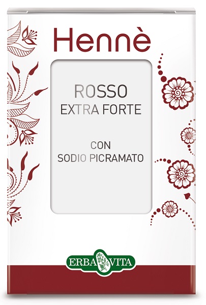 HENNE COLORANTE CAPELLI ROSSO NATURALE EXTRA FORTE - Farmacia De Pasquale