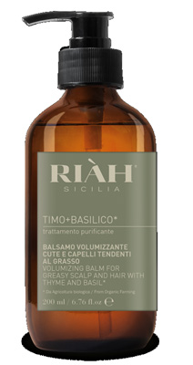 RIAH TIMO BASILICO BALSAMO VOLUMIZZANTE 200 ML - Farmacia De Pasquale