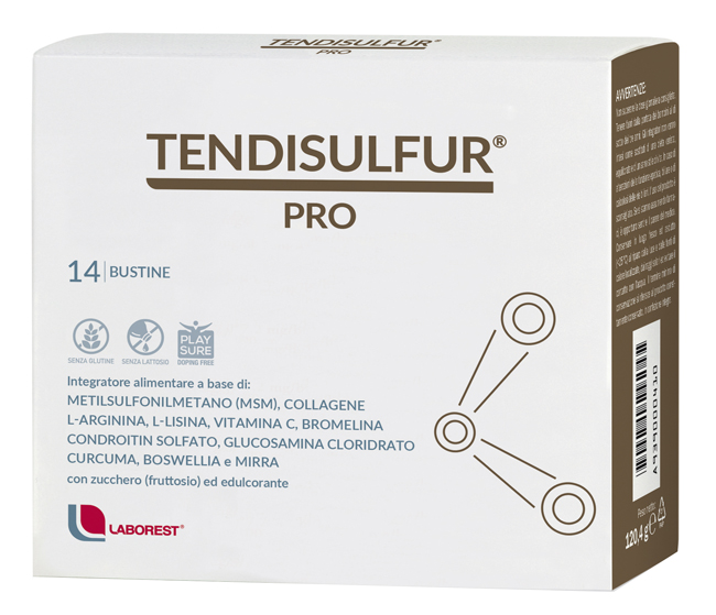 TENDISULFUR PRO 14 BUSTINE DA 8,6G - Farmacia De Pasquale