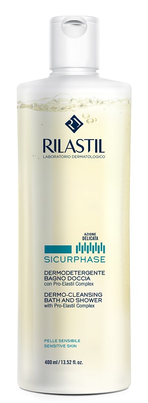 RILASTIL SICURPHASE DERMODETERGENTE BAGNO DOCCIA 400 ML - Farmacia De Pasquale