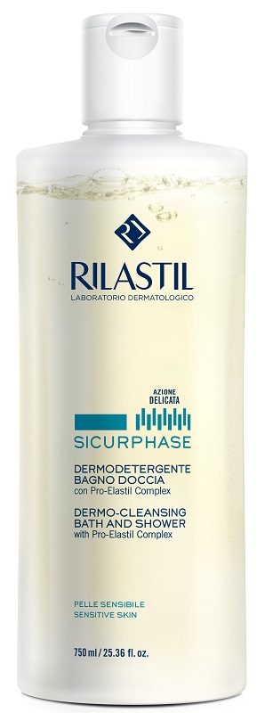 RILASTIL SICURPHASE DERMODETERGENTE BAGNO DOCCIA 750 ML - Farmacia De Pasquale