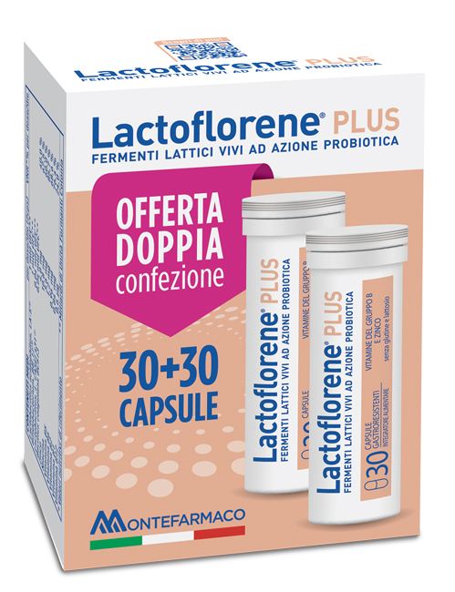 LACTOFLORENE PLUS BIPACK 30 CAPSULE 26,40 G - Farmacia De Pasquale