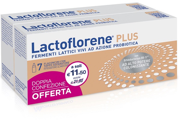 LACTOFLORENE PLUS BIPACK 7 FLACONI 140 ML - Farmacia De Pasquale