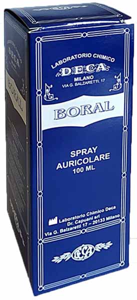 BORAL SPRAY AURICOLARE 100 ML - Farmacia De Pasquale