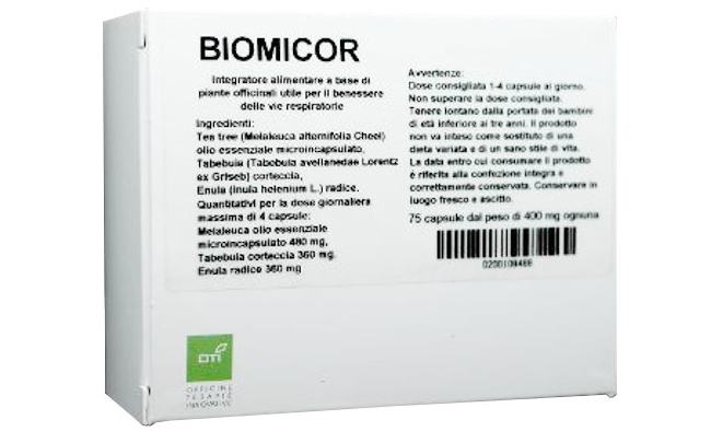 BIOMICOR 75 CAPSULE - Farmacia De Pasquale