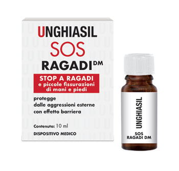 UNGHIASIL SOS RAGADI FLACONE 10 ML CON PENNELLINO E 9 CEROTTI COPRIVERRUCA - Farmacia De Pasquale