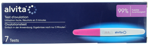 TEST DI OVULAZIONE ALVITA 7 PEZZI - Farmacia De Pasquale
