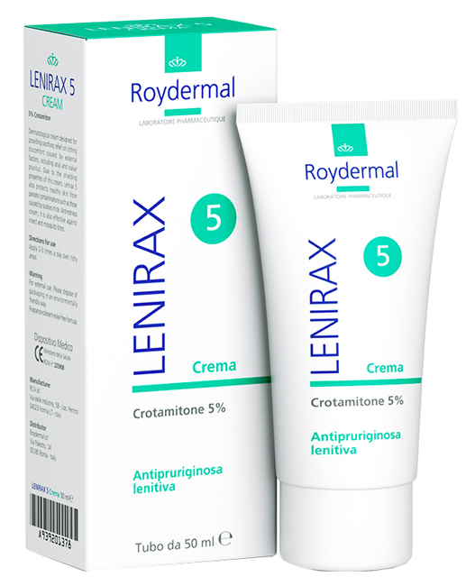LENIRAX 5 CREMA DERMATOLOGICA CROTAMITONE 5% 50 ML - Farmacia De Pasquale
