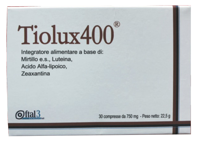 TIOLUX 400 30 COMPRESSE - Farmacia De Pasquale