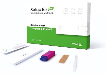 XELIAC TEST PRO DETERMINAZIONE ANTICORPI IGA E IGG ASSOCIATI ALLA MALATTIA CELIACA 1 PEZZO - Farmacia De Pasquale