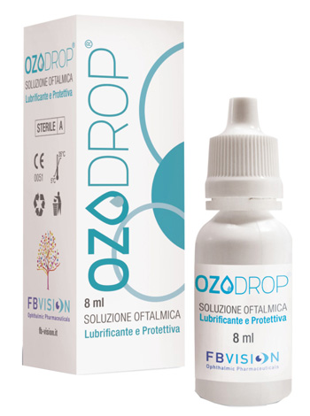 OZODROP LIPOZONEYE SOLUZIONE OFTALMICA BASE DI OLIO OZONIZZATO IN FOSFOLIPIDI 8 ML - Farmacia De Pasquale