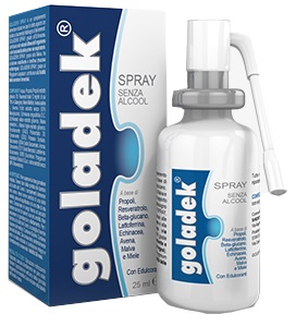 GOLADEK SPRAY NO ALCOOL 25 ML - Farmacia De Pasquale