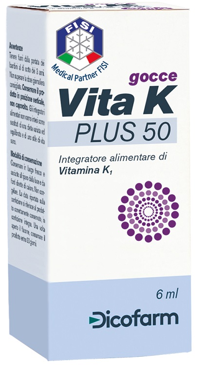 VITA K PLUS 50 GOCCE 6 ML - Farmacia De Pasquale