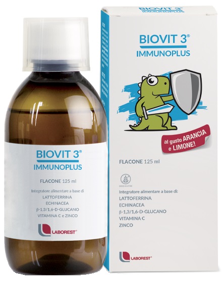 BIOVIT 3 IMMUNOPLUS 125 ML - Farmacia De Pasquale