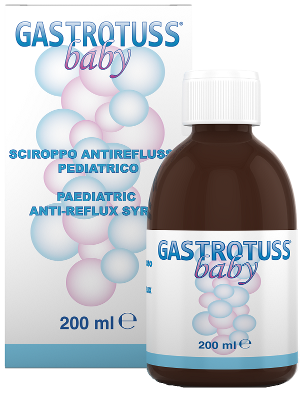 BABY SCIROPPO ANTIREFLUSSO GASTROTUSS 200 ML - Farmacia De Pasquale