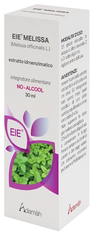 EIE MELISSA GOCCE 30 ML - Farmacia De Pasquale