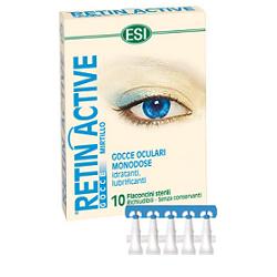 ESI RETIN ACTIVE MIRTILLO GOCCE OCULARI 10 FLACONCINI MONODOSE DA 0,5 ML - Farmacia De Pasquale