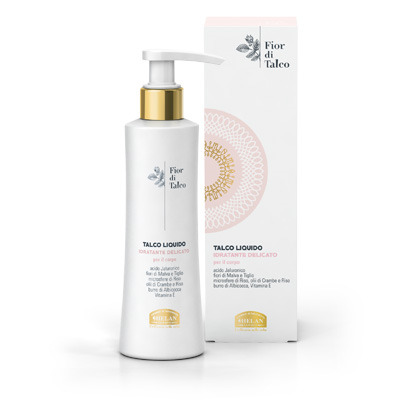 HELAN FIOR DI TALCO TALCO LIQUIDO IDRATANTE DELICATO CORPO 200 ML - Farmacia De Pasquale